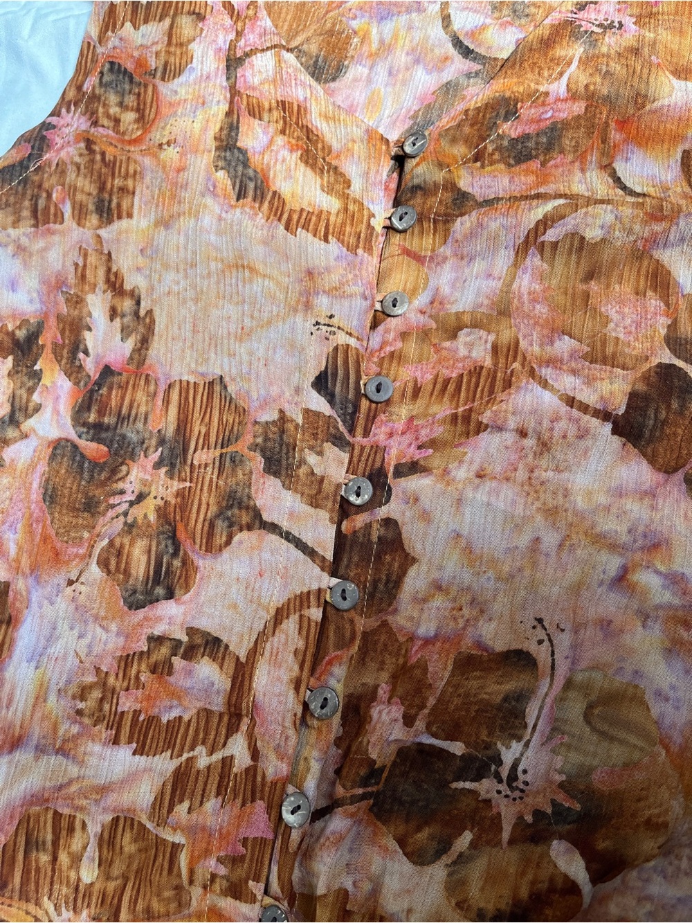 Vintage Button-Front Midi Dress | phoebe Buffay practicalmagic cottagecore - Picture 5 of 5